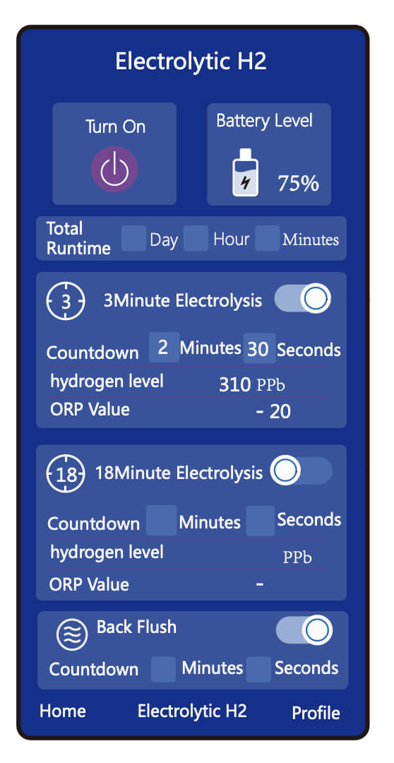 H2 Nano Smart Bluetooth control
